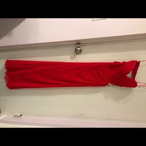 Red prom dress